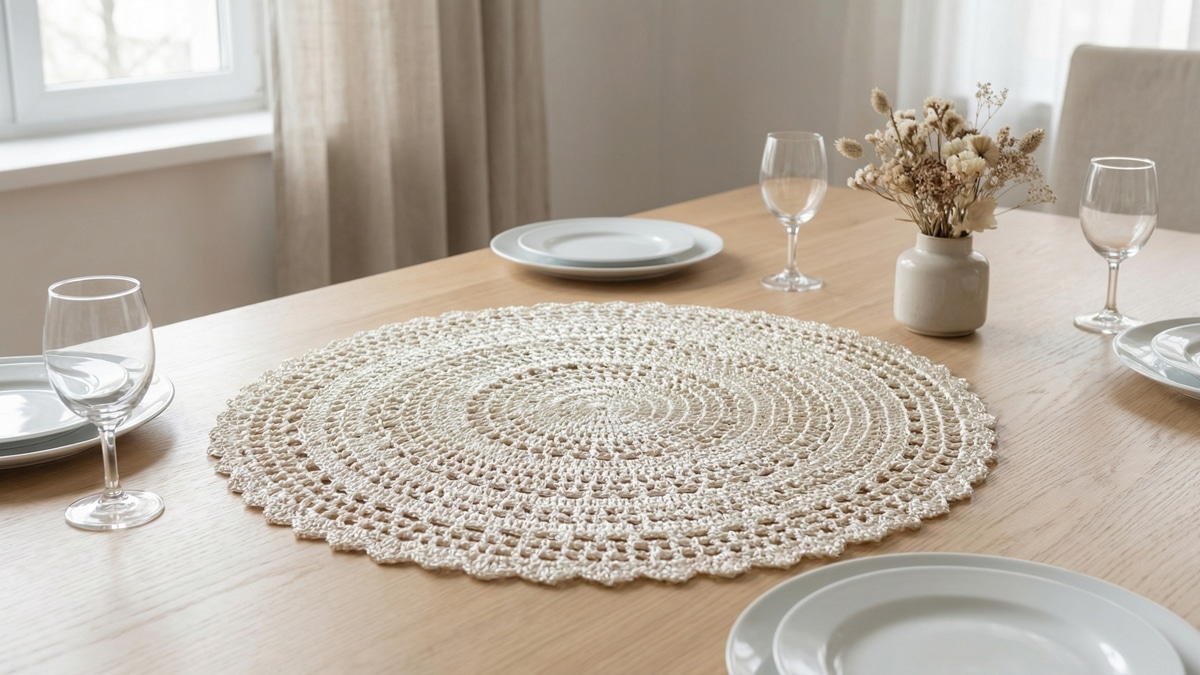 Centros de Mesa em Crochê: 10 Dicas para Renovar o Visual do Seu Lar