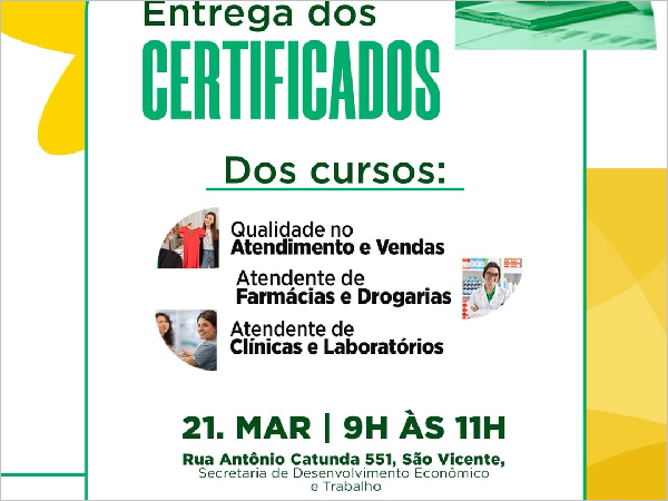 Certificados entregues em Crateús: Qualificando profissionais para o mercado de trabalho