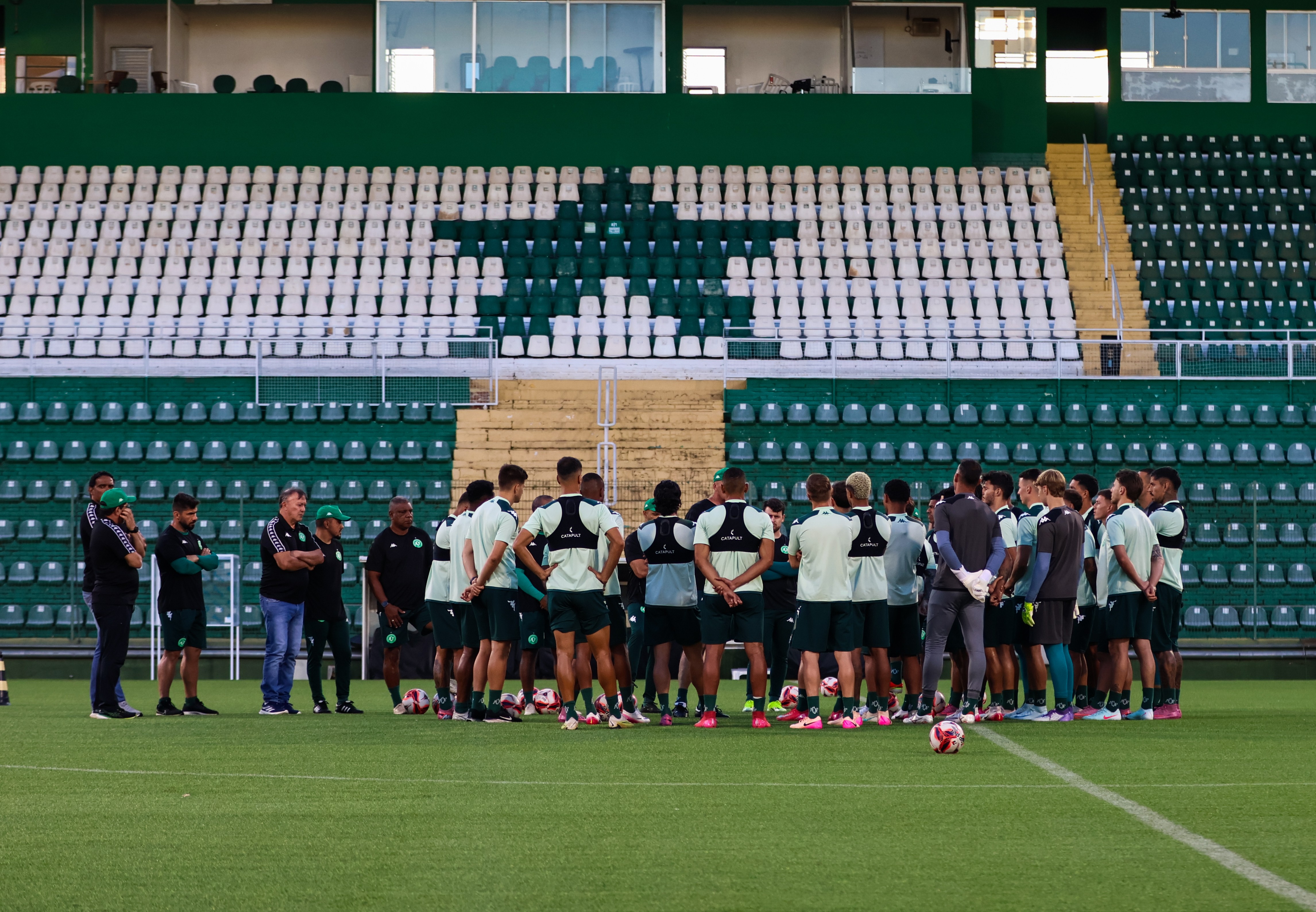 Chapecoense é o primeiro time da Série A a entrar em campo em 2026
