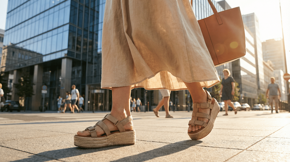 Chinelo de Plataforma: O Calçado Que Voltou Para Dominar o Verão