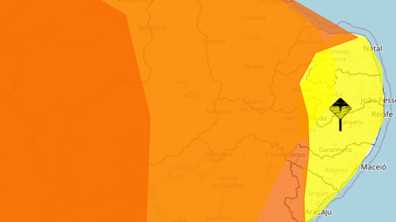 Chuvas Intensas em Pernambuco: Inmet Renova Alertas Laranja e Amarelo