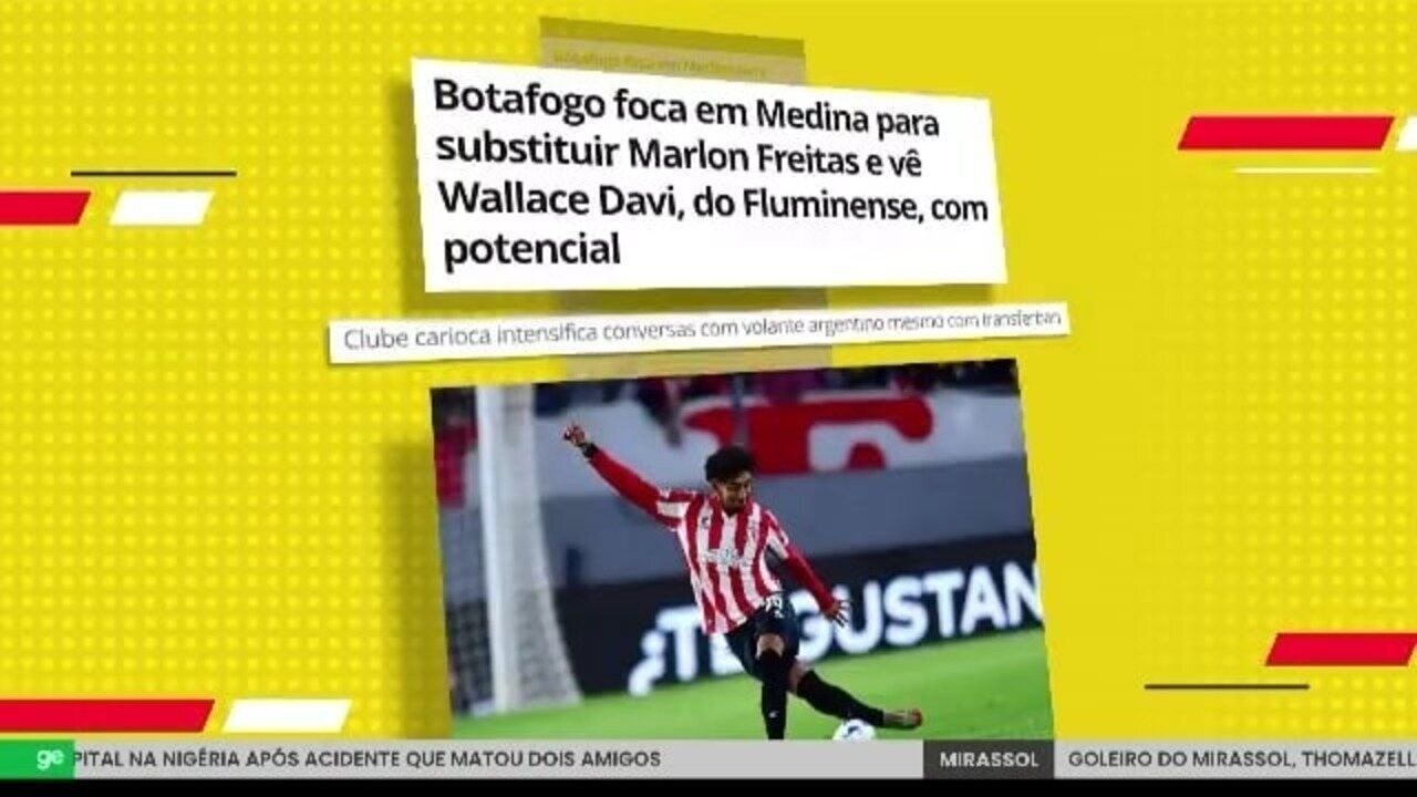 Com Botafogo punido, Medina se reapresenta ao Estudiantes; veja como está a negociação