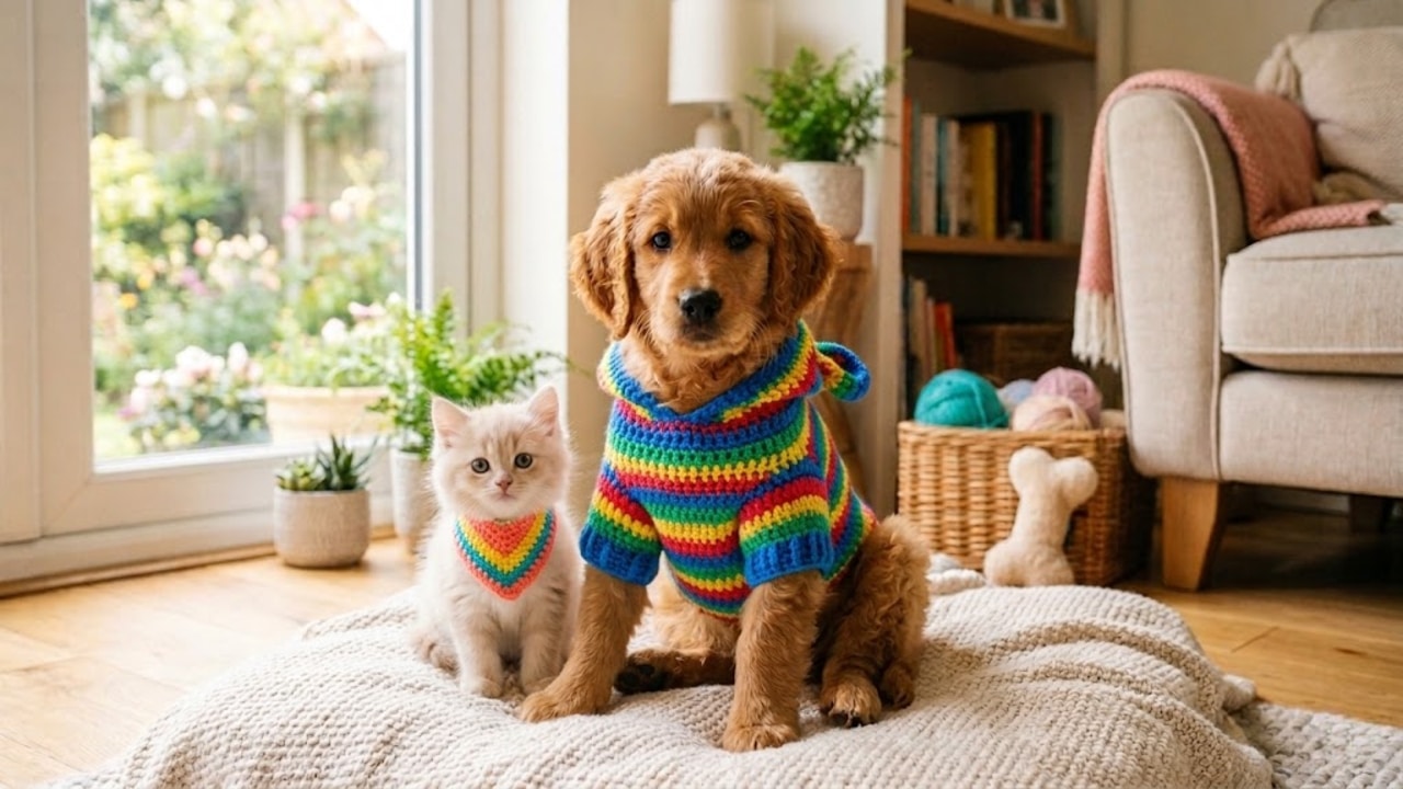 Como criar roupinhas de crochê para pets com conforto e estilo: um guia épico!
