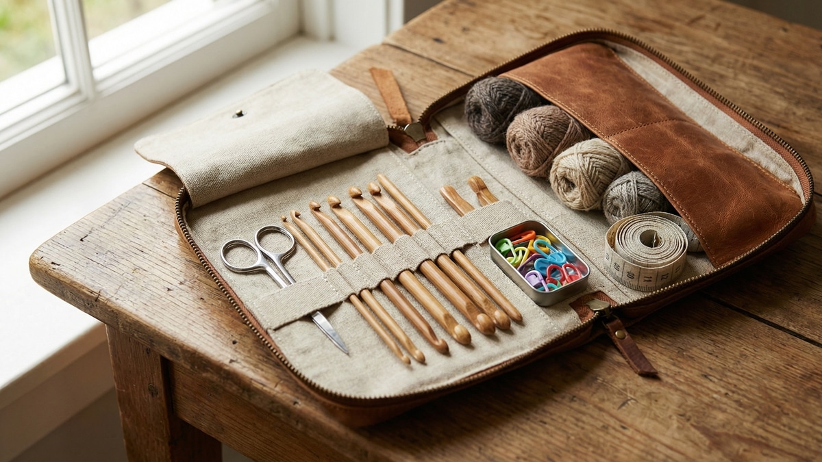 Como Criar um Kit de Sobrevivência de Crochê para Técnicas de Produção Móvel