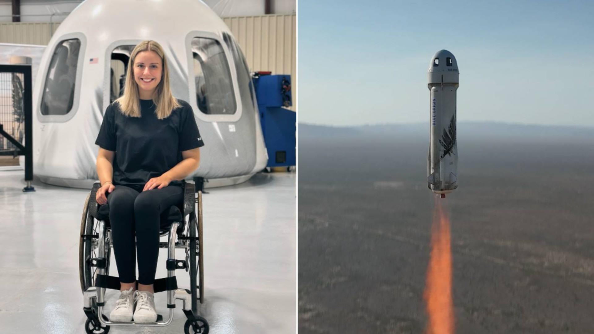 Como será a missão da Blue Origin com a 1ª passageira cadeirante em um voo espacial
