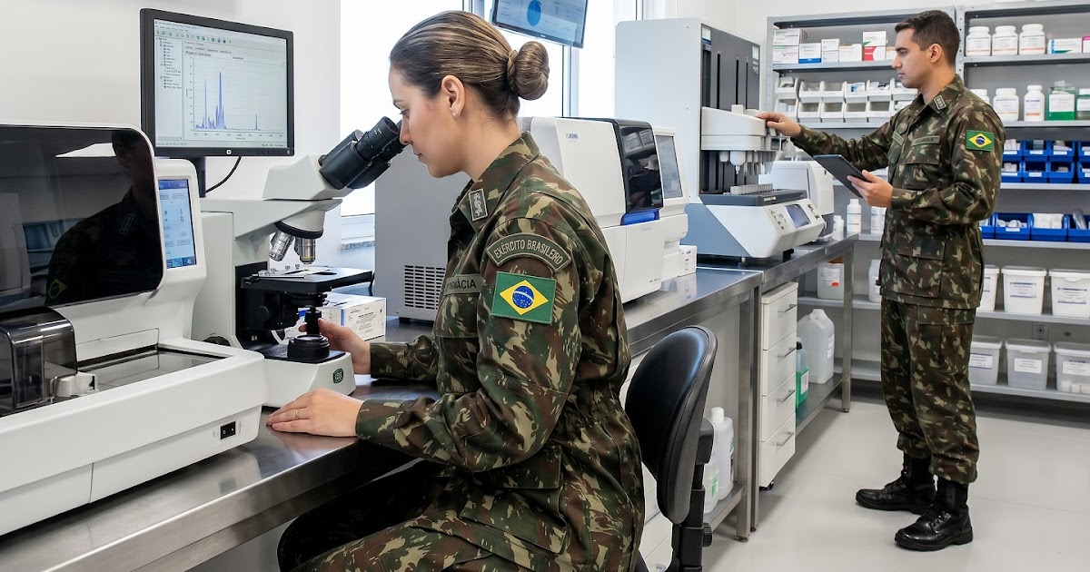 Concurso Exército Oferece Vagas para Farmacêuticos: Salário Superior a R$ 10 Mil