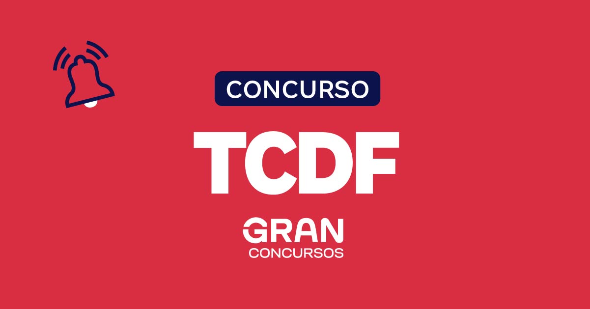 Concurso TCDF 2026: Cebraspe é a Banca e 10 Vagas de Analista são Ofertadas