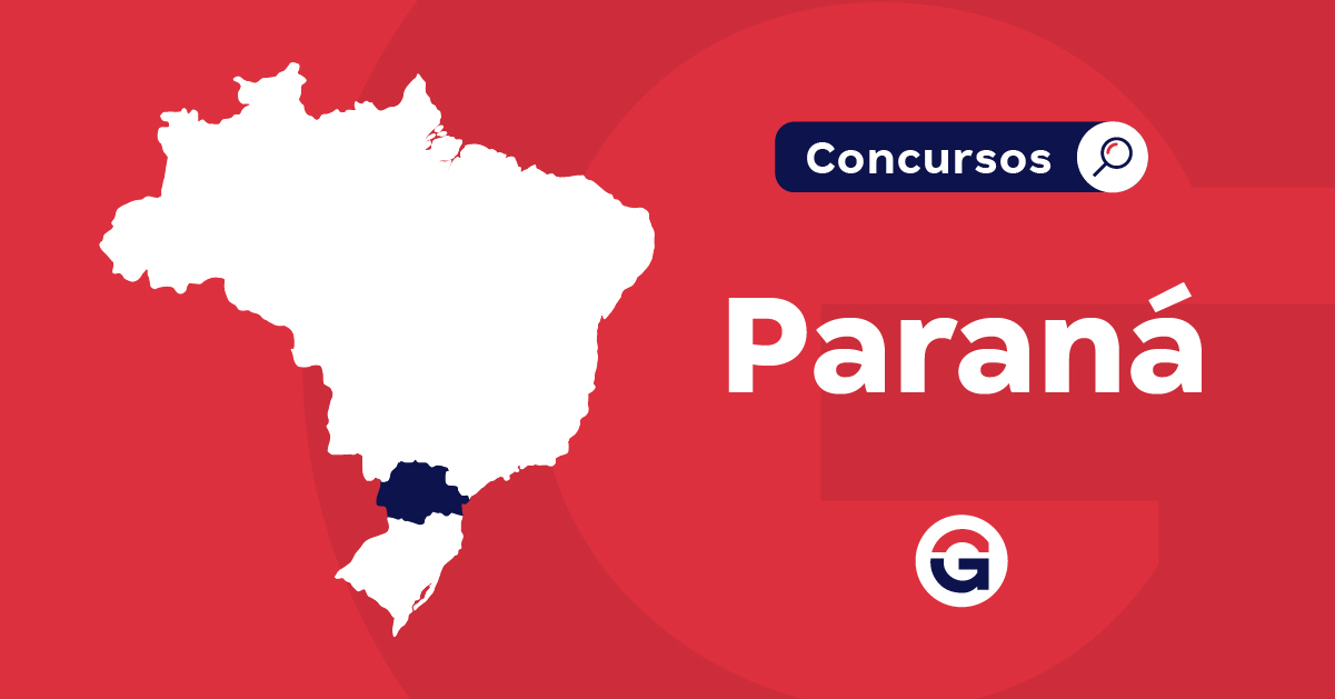 Concursos Paraná 2026: 7 editais com salários de até R$ 34.000
