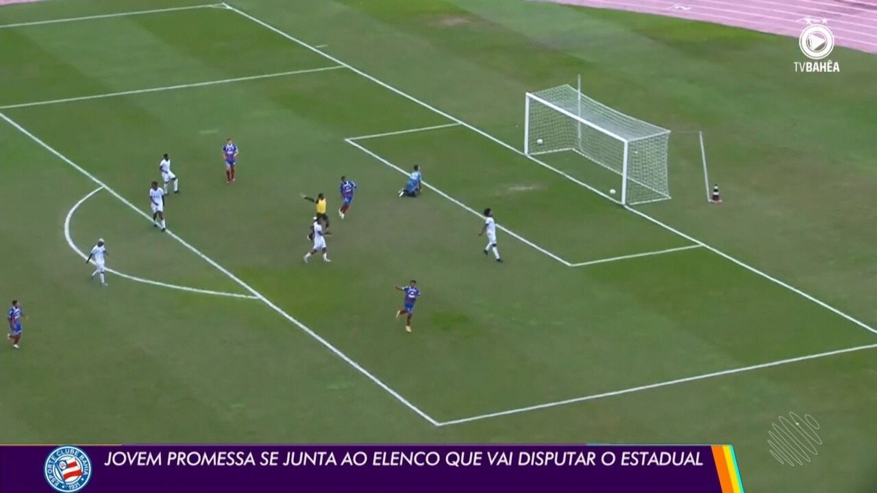 Conheça destaque da base do Bahia convocado por Ceni para disputa do Campeonato Baiano