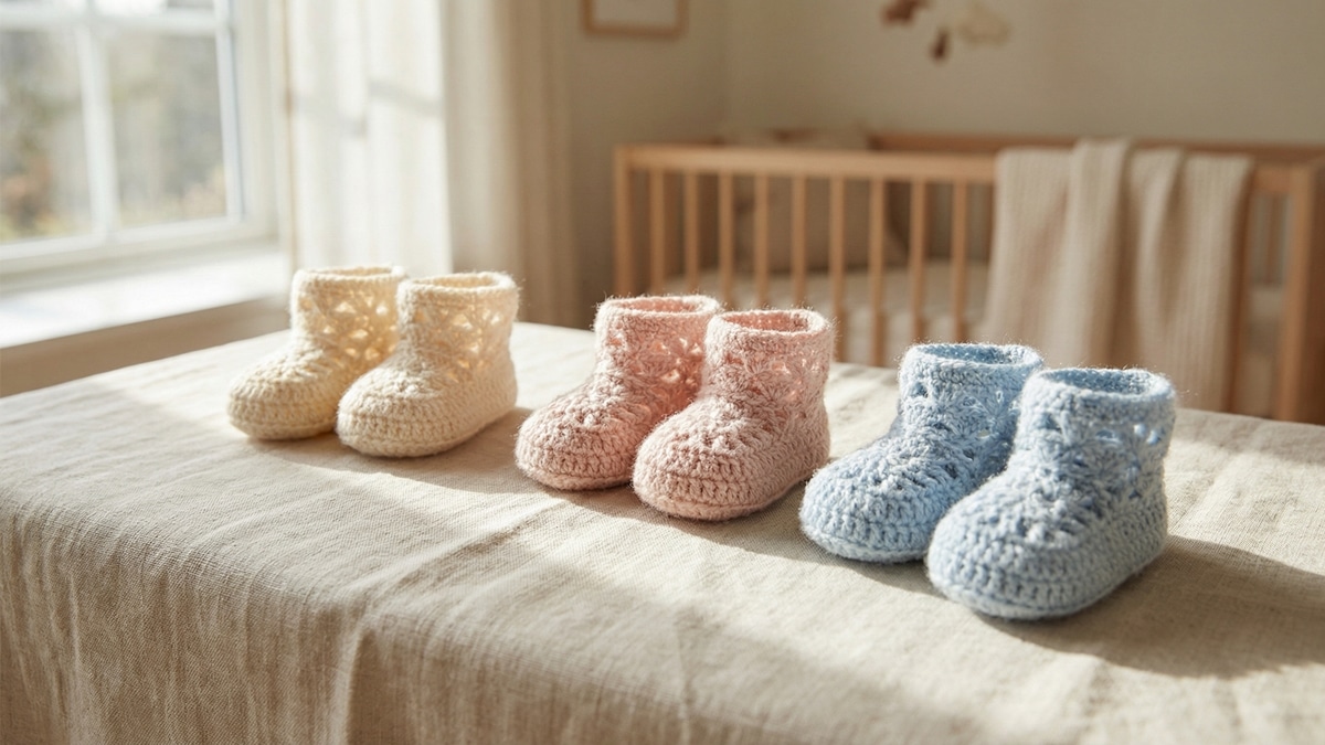 Conheça os Segredos para Crie Sapatinhos de Bebê em Crochê com Sucesso