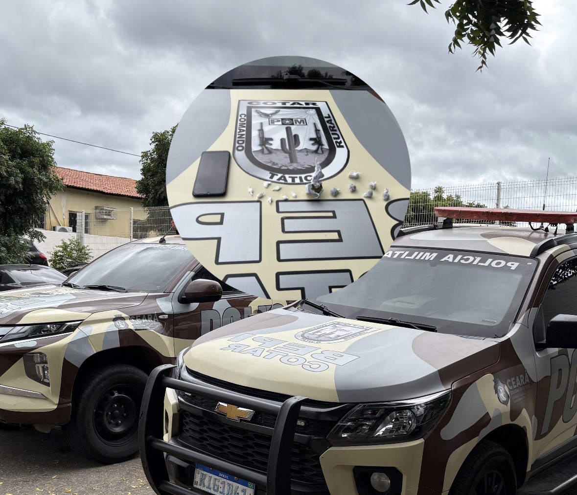 Crack é Preso em Ação Policial em Crateús, Ceará - Traficante Flagrado com Drogas