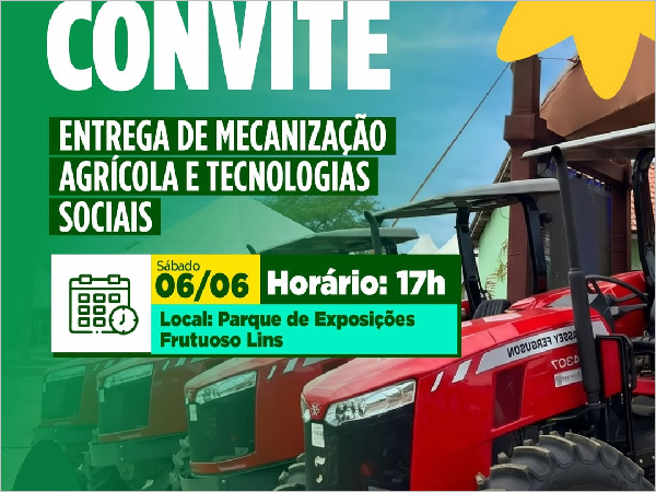 Crateús Desenvolve Agricampo: Entrega de Mecanização e Tecnologias Sociais