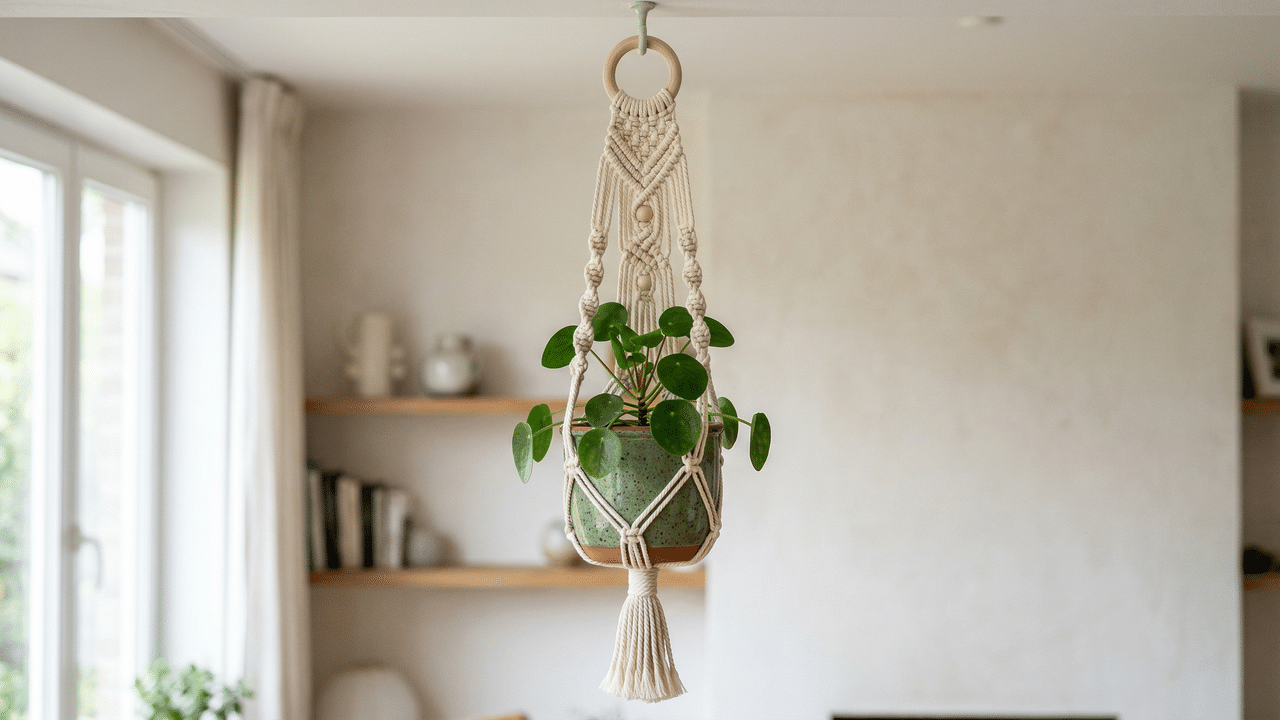 Criar Suporte para Vasos em Macramê: Técnica Manual e Fácil