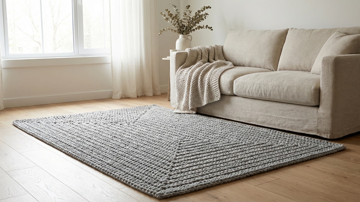 Crie um tapete de crochê personalizado: dicas e técnicas para um resultado excepcional