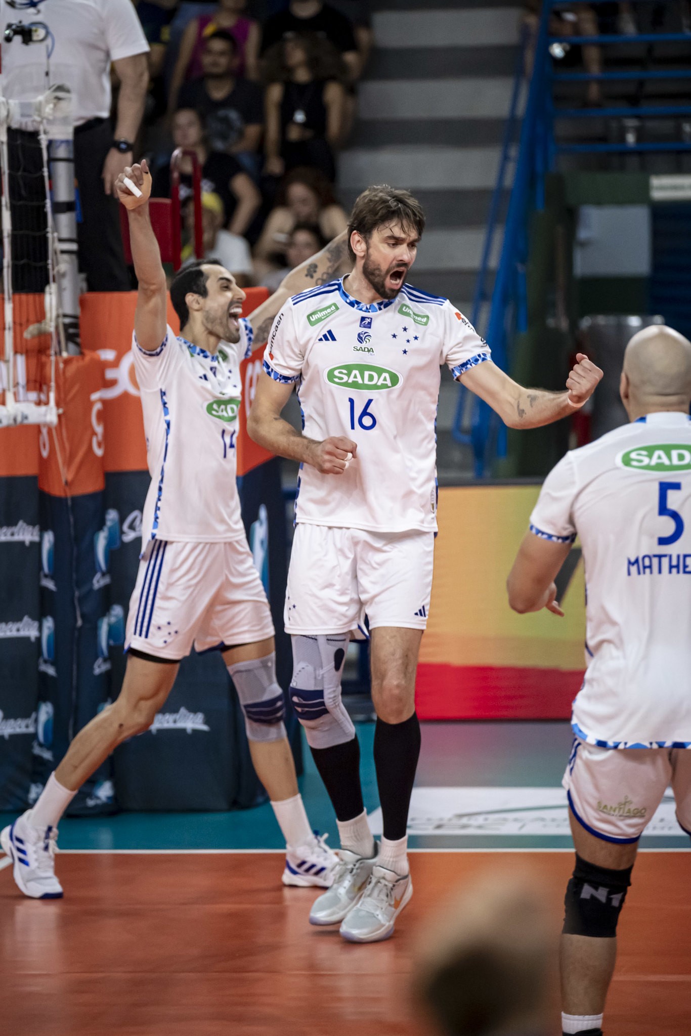 Cruzeiro vence JF Vôlei sem sustos e pressiona Campinas na Superliga Masculina