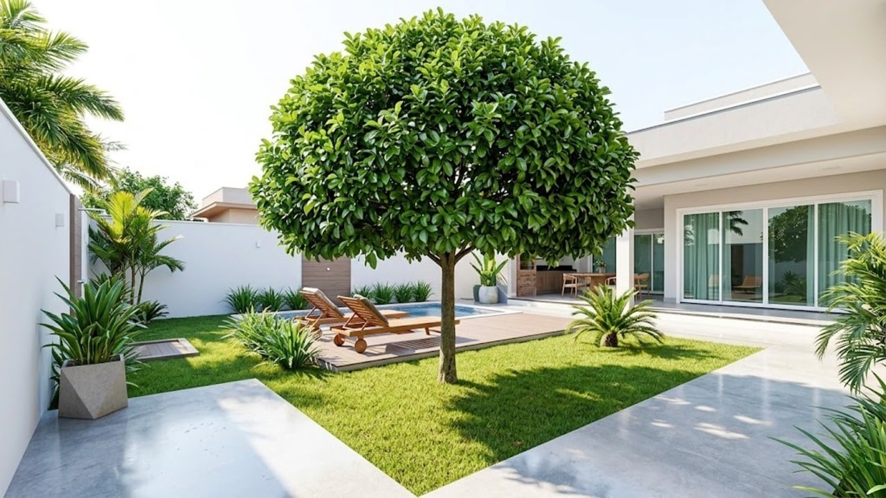 Dá Sombra e Resiste à Seca: A Árvore Oiti É a Solução Perfeita para Seu Quintal!