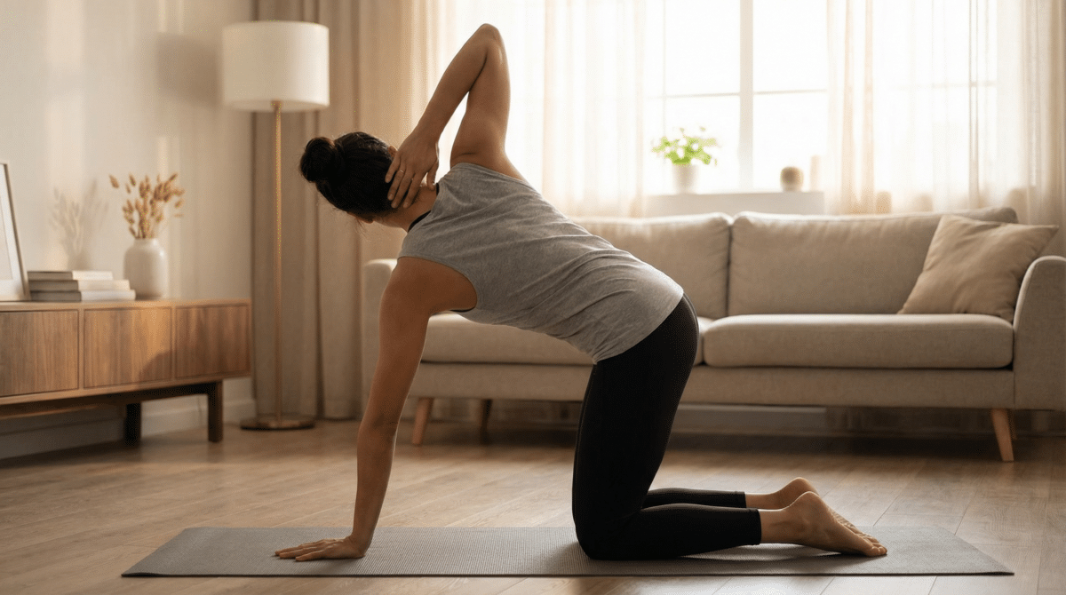 Dê Liberdade à Sua Coluna: 3 Movimentos Fáceis de Aliviar a Dor