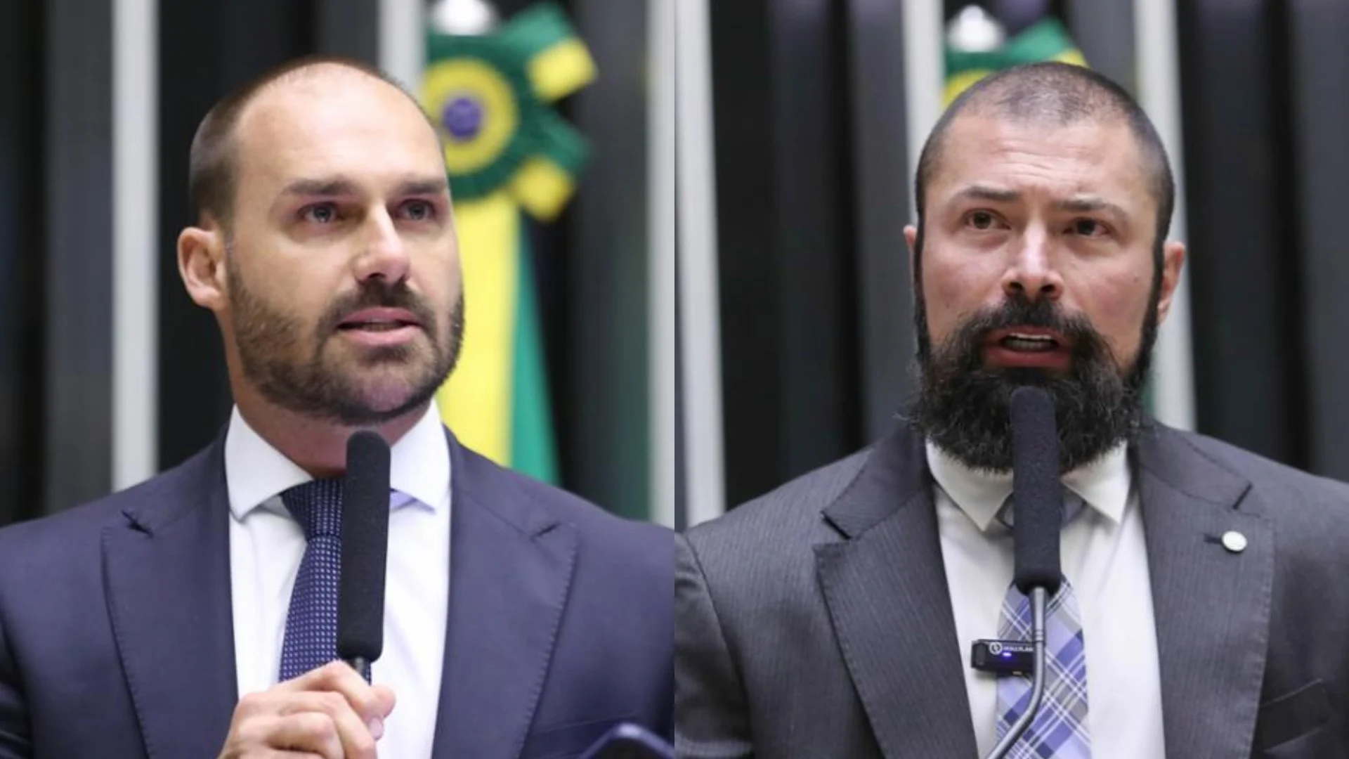 Deputado aciona AGU contra Eduardo Bolsonaro e Bilynskyj por ataques à democracia