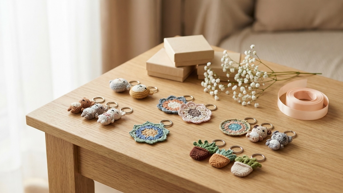 Desbloqueie o Poder do Crochê: Crie Chaveiros Únicos e Lucrativos