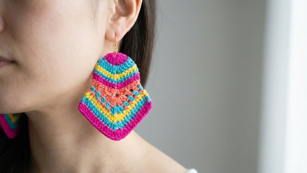 Desbloqueie o Poder dos Brincos de Crochê Artesanal: O Acessório que Vai Revolucionar sua Moda em 2026