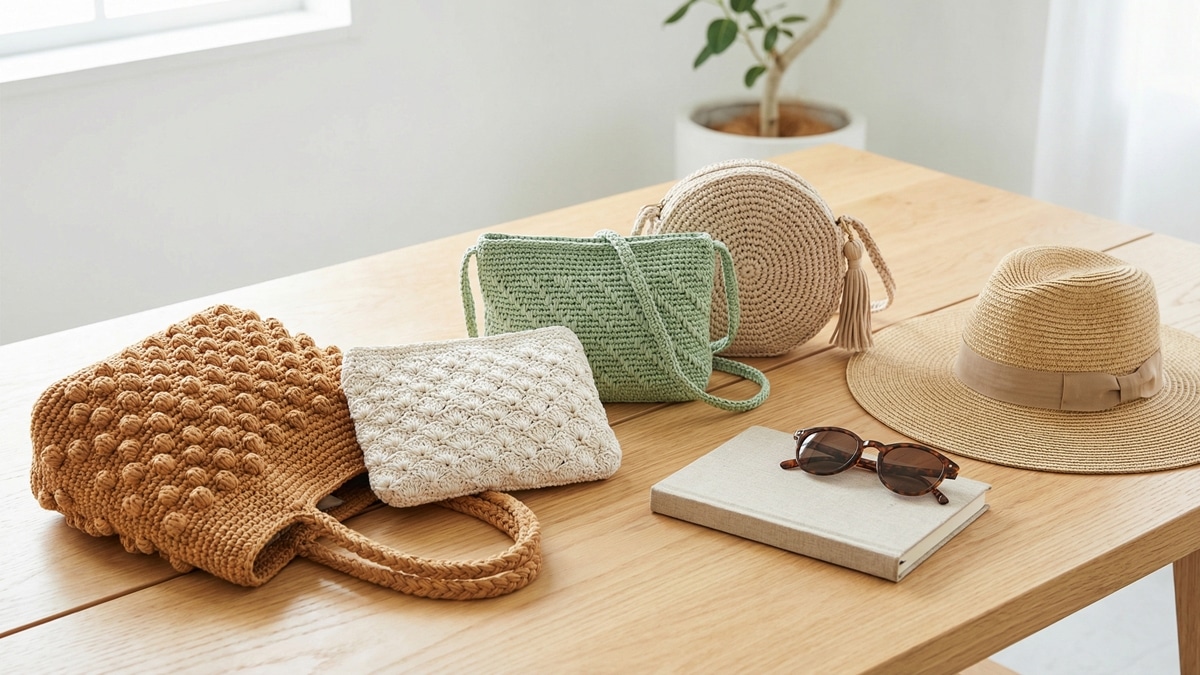 Desenvolva suas bolsas de crochê incríveis e transforme seu visual