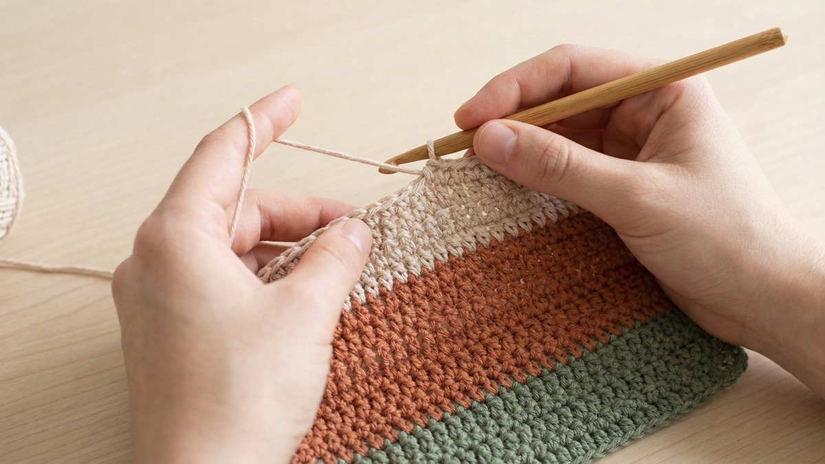 Desvende os Segredos do Crochê: Técnica de Troca de Cor Invisível para Projetos de Luxo