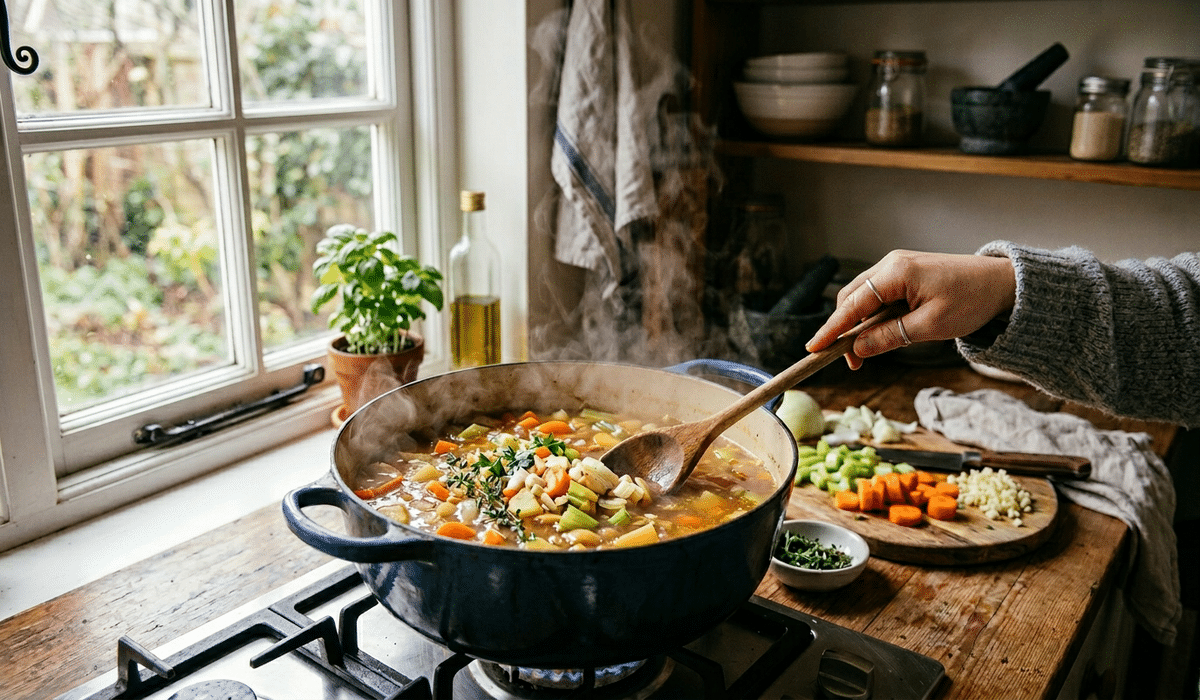 Dominando o Gosto: A Receita do Caldo de Legumes Caseiro