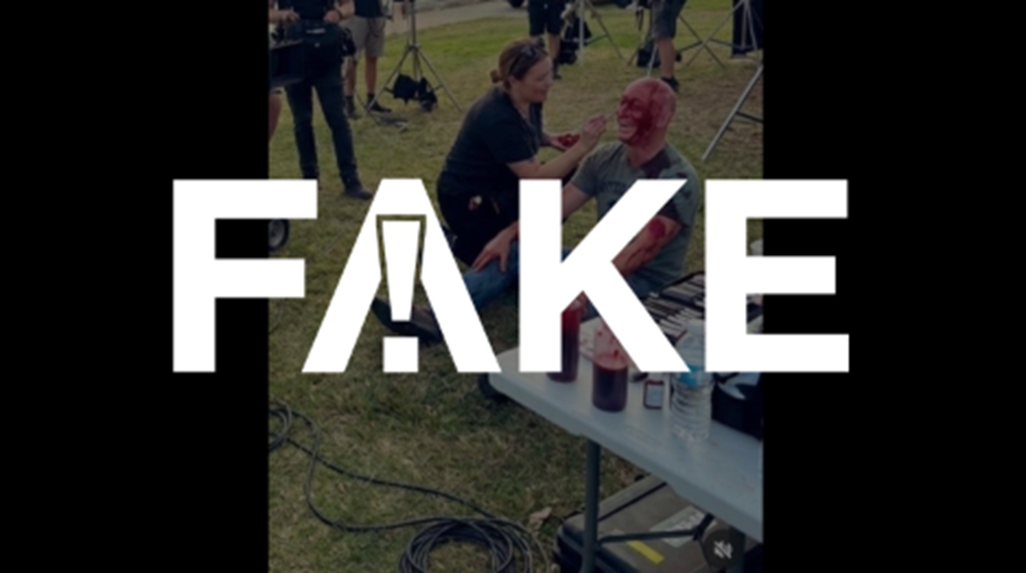 É #FAKE que ataque terrorista em praia na Austrália tenha sido encenado; foto de homem com