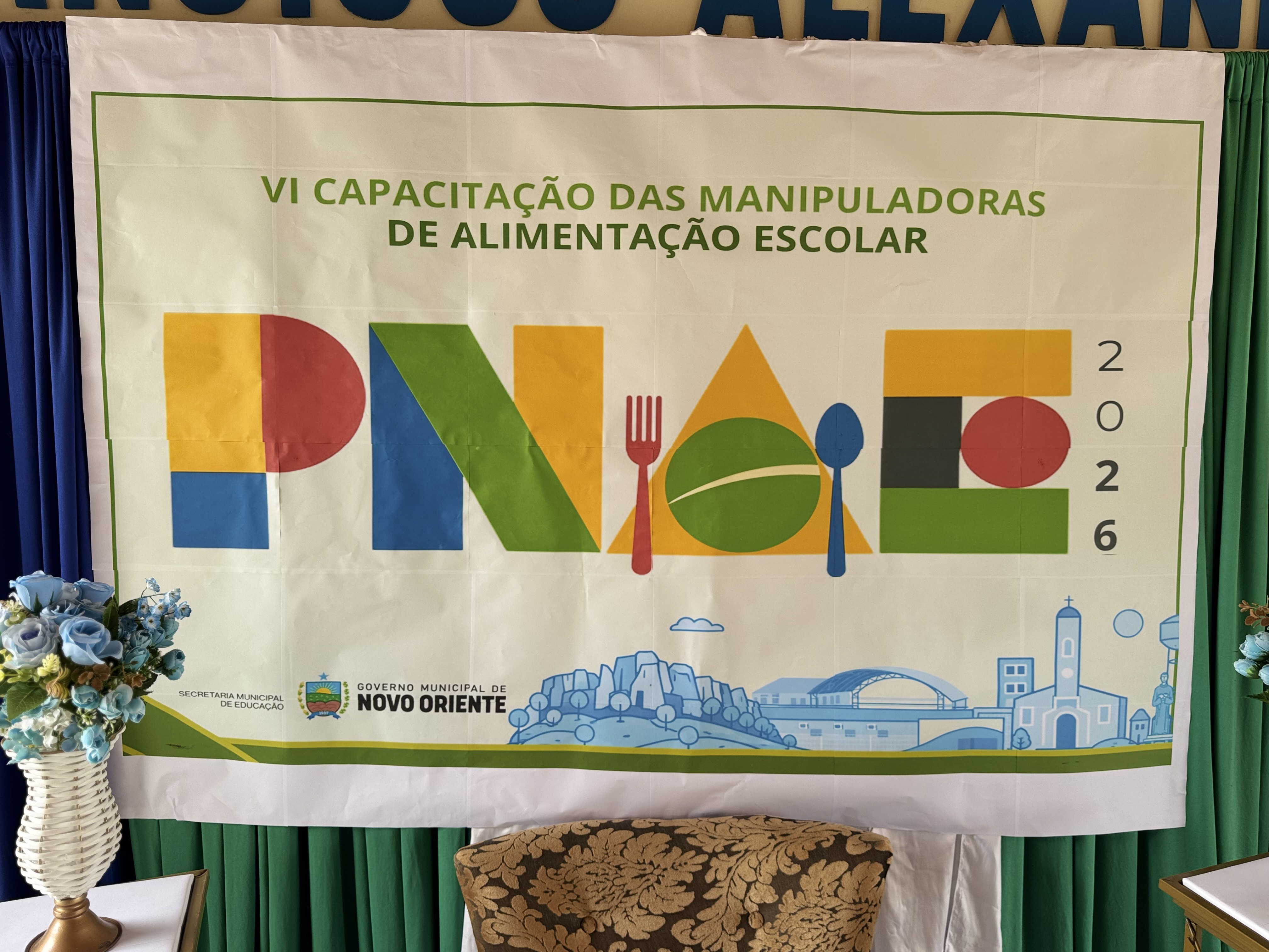 Educação de Qualidade: Capacitação para Manipuladoras de Alimentação Escolar Reforça Boas Práticas em Novo Oriente