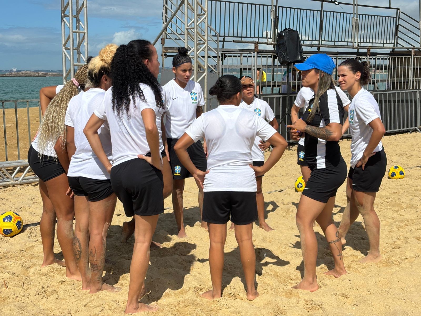 Eliatriz Almeida, Sergipana, Leva Seleção Feminina de Beach Soccer ao Torneio Internacional