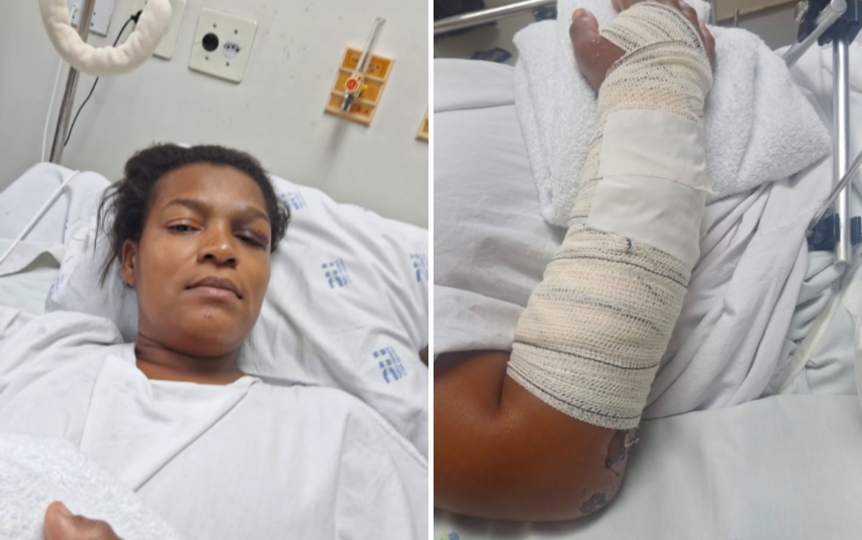 Em vídeo, mulher atropelada com filho fala sobre recuperação em hospital em Ribeirão Preto