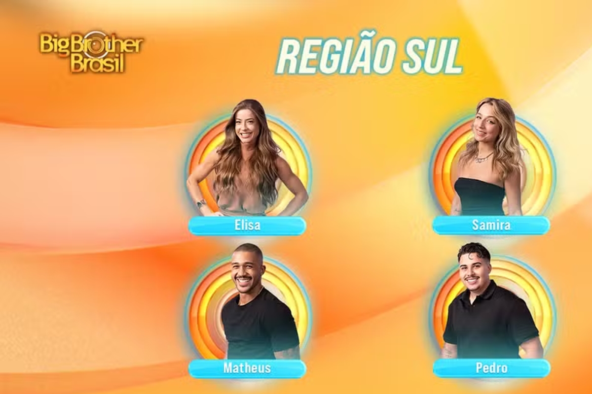 Enquete BBB 26: quem deve entrar na Casa de Vidro do Sul? Vote