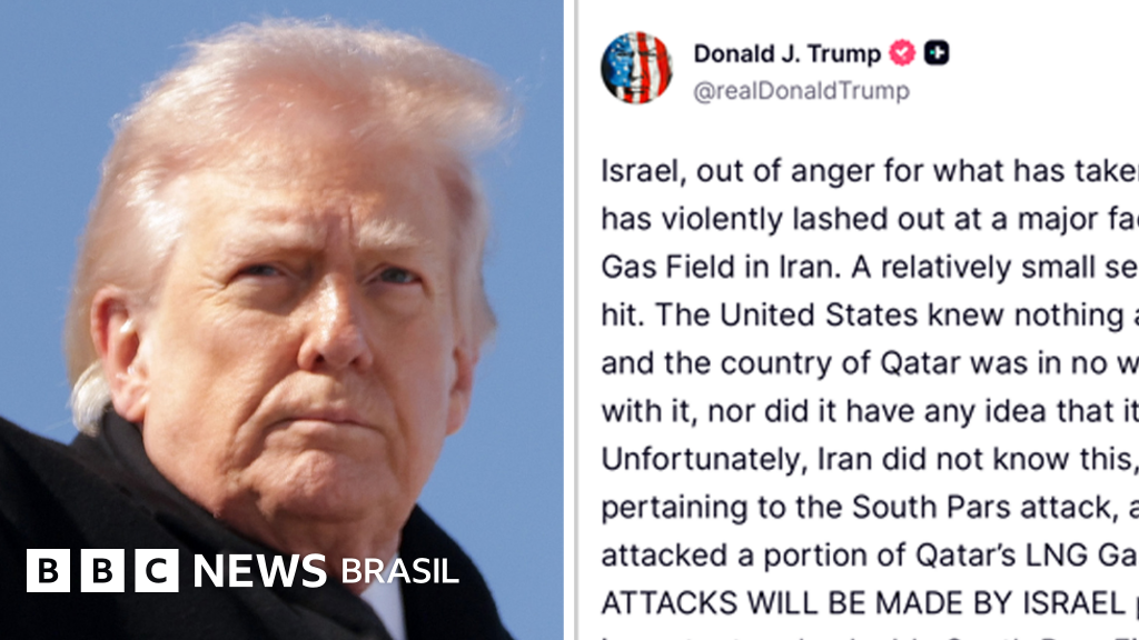 EUA e Israel no Golfo: Declaração de Trump mostra alinhamento na guerra?