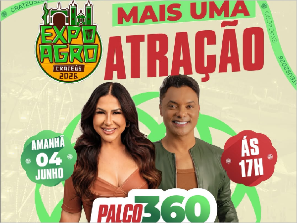 ExpoAgro 2026: Lagosta Bronzeada se apresenta em Crateús - O Evento Mais Aguardado do Nordeste!
