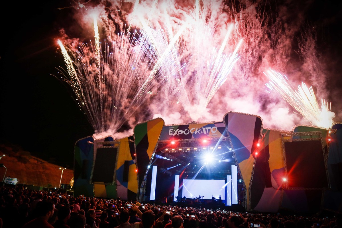 Expocrato terá show 'piromusical' com queima de fogos sem barulho