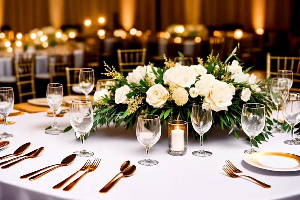 FAB investe R$ 413 mil em arranjos de flores para eventos