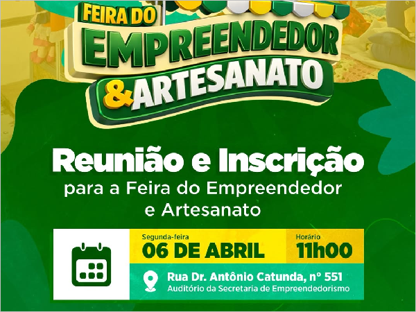 Feira do Empreendedor & Artesanato em Crateús: Oportunidade de Negócios e Talentos
