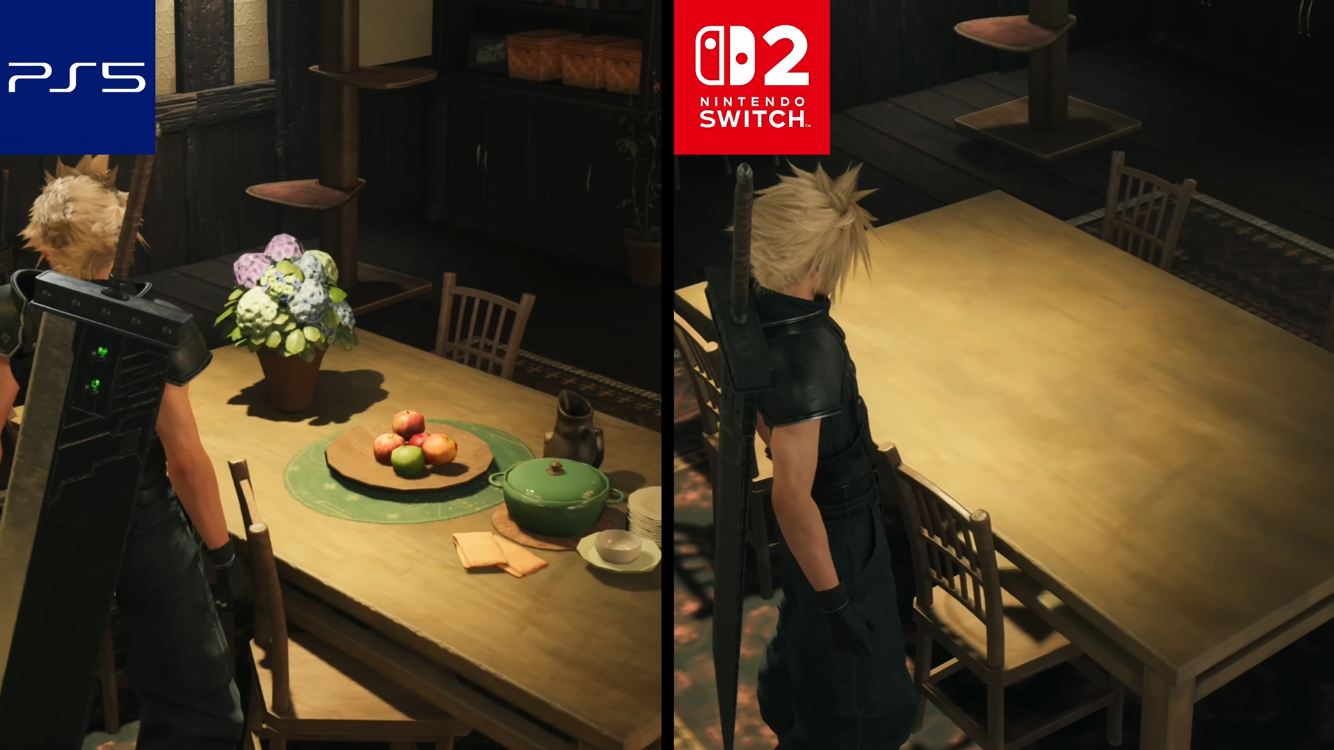 Final Fantasy VII Rebirth no Switch 2 sofre quedas de FPS: uma análise técnica