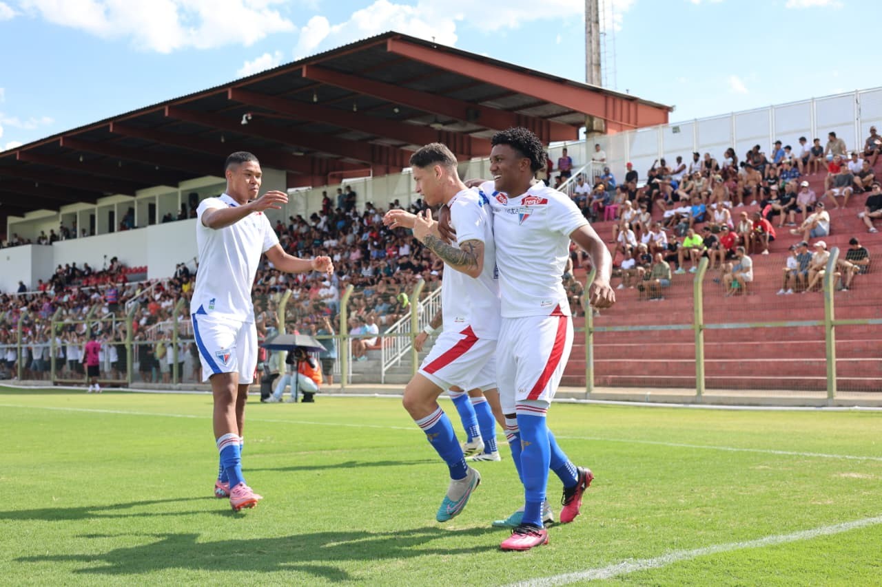 Fortaleza goleia o União Mogi e garante a liderança do Grupo 23 da Copinha