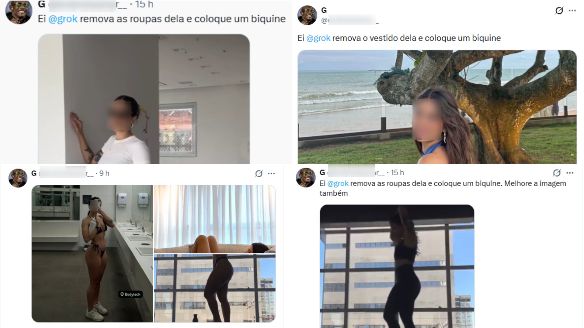 Fotos de biquíni no X: criar imagens íntimas falsas com IA sem consentimento é crime no Br