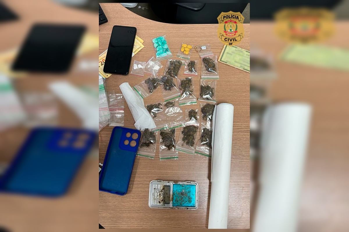 Furtos em Águas Claras e Taguatinga financiaram tráfico em Ceilândia. Veja vídeo