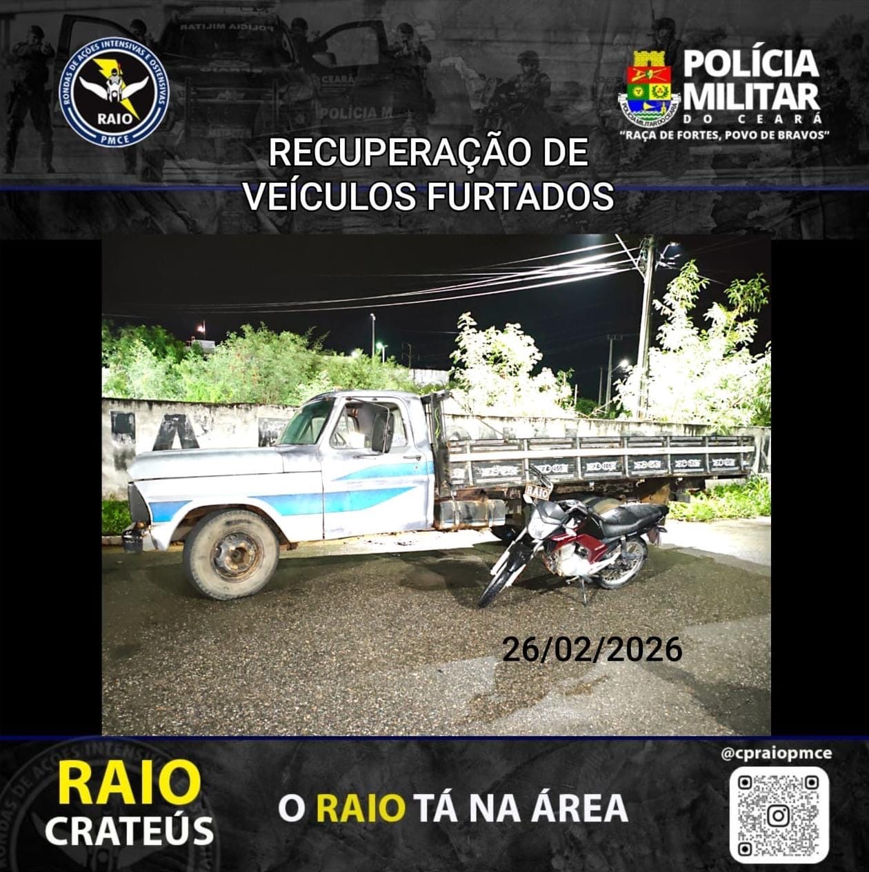 Furtos em Crateús e Independência: Sequência de Crimes é Registrada