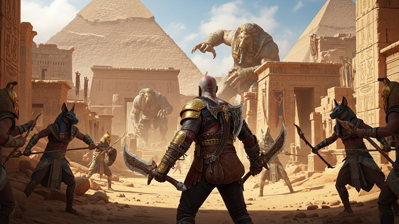 God of War: O Reboot Quase teve um Destino no Egito