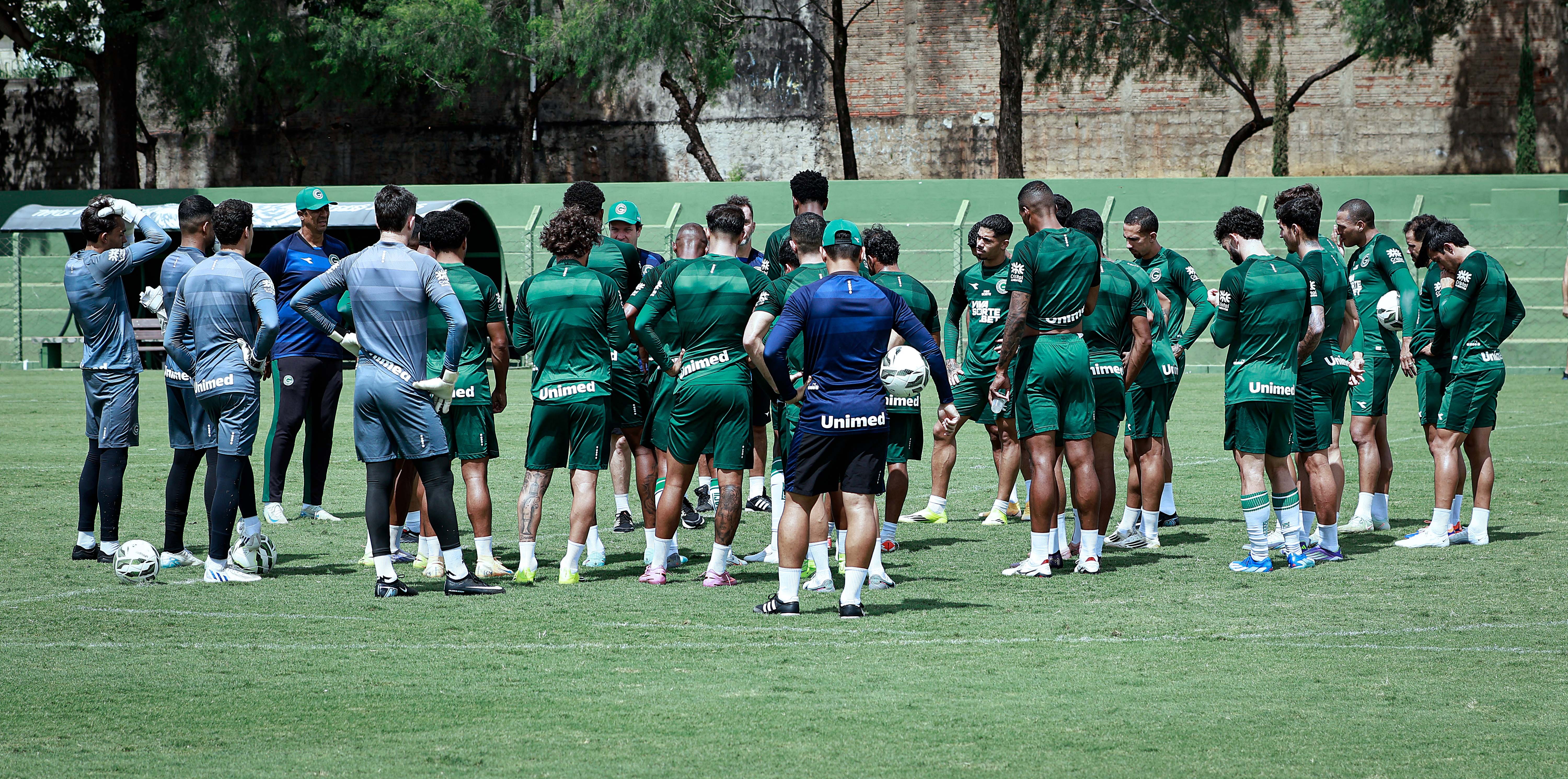 Goiás prepara-se para o desafio do Fluminense-PI na Copa do Brasil
