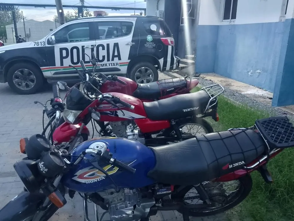 Grau em Santa Quitéria: Polícia Apreende Três Motos e Conduz Condutores
