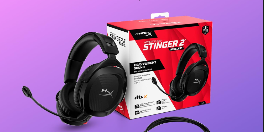 Headset HyperX Cloud Stinger 2: O Melhor para Gamers com 29% de Desconto na Amazon