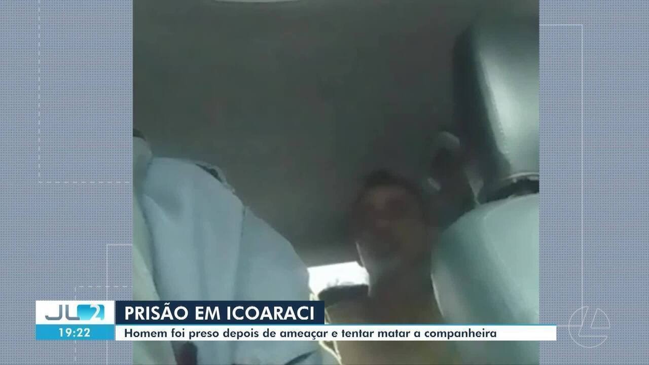 Homem é preso suspeito de ameaçar e tentar matar companheira em Belém