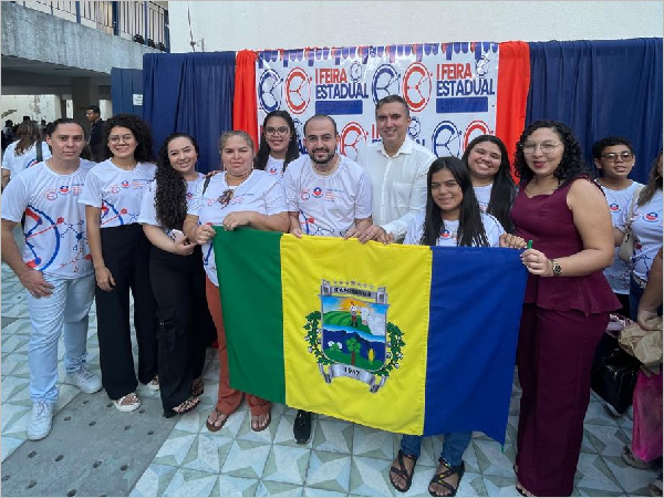 Inovação no Ceará: Estudantes de Ipaporanga Brilham na I Feira Estadual de Ciência e Tecnologia