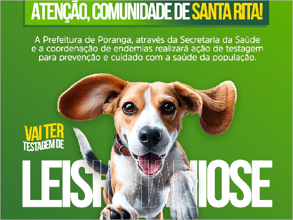 Leishmaniose: Prefeitura de Poranga Realiza Ação de Testagem para Proteger Saúde da População