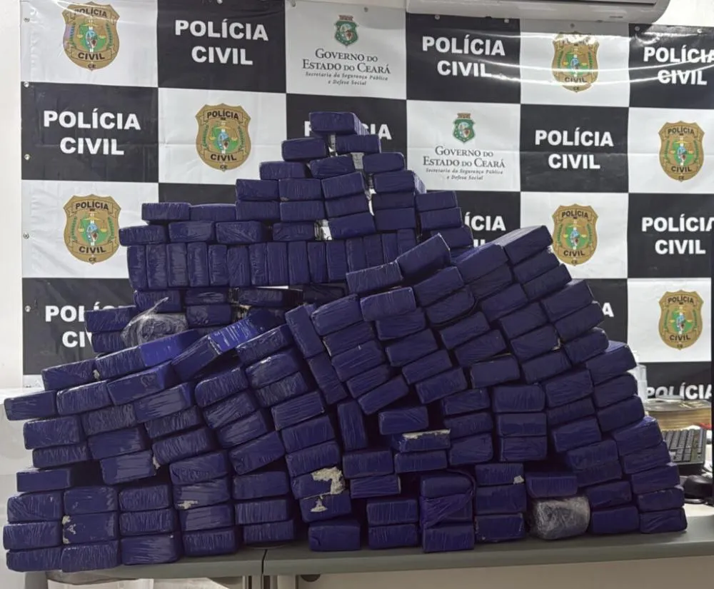 Maconha com Valor de 100 Mil Reais: Polícia do Ceará Realiza Ação de Combate ao Trafico de Entorpecentes